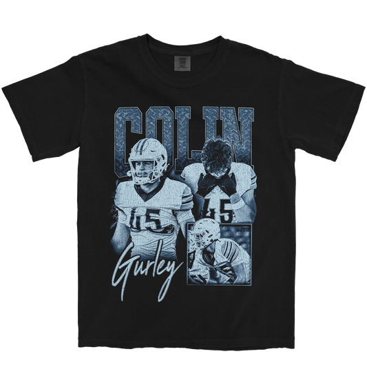 COLIN GURLEY GRAPHIC BLACK TEE
