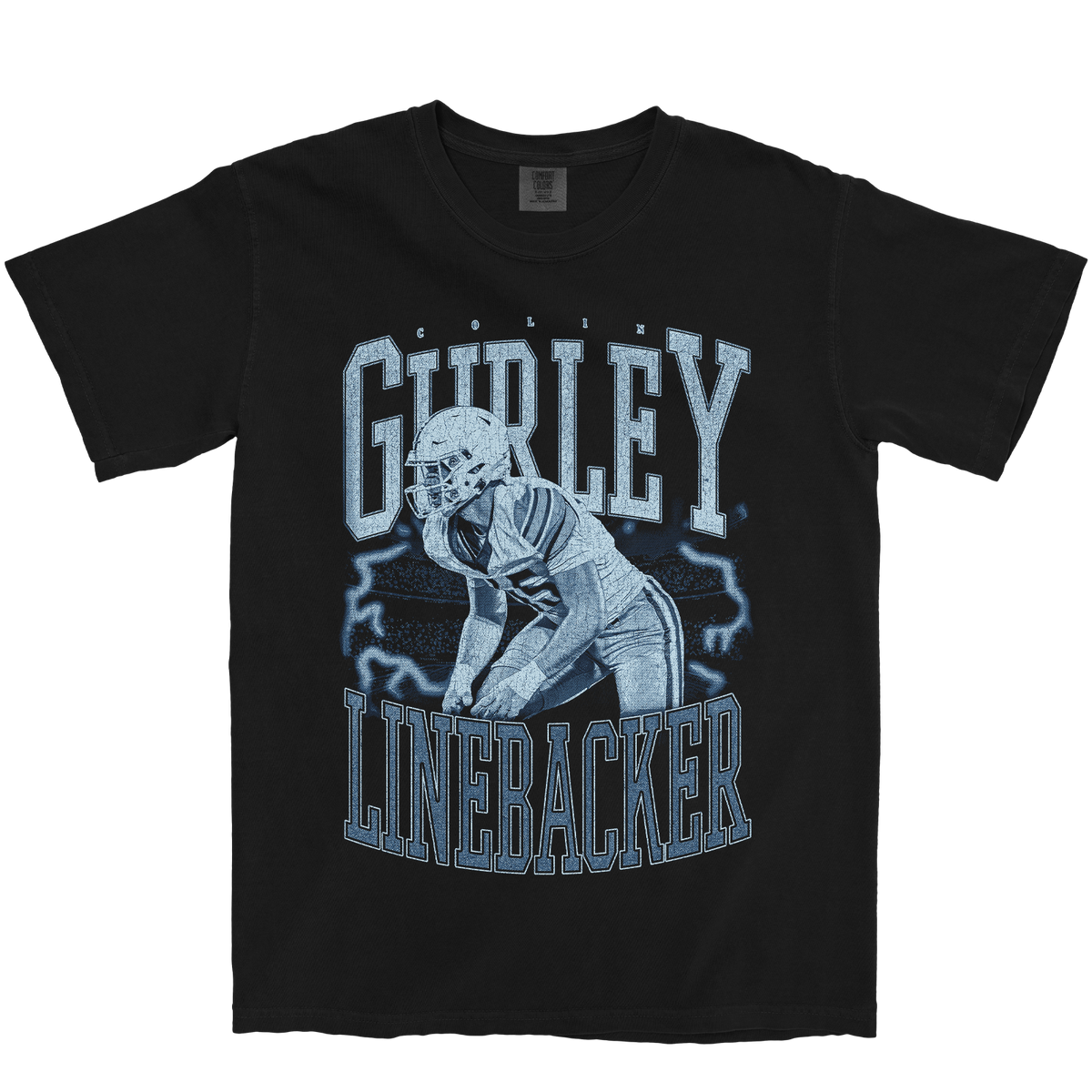 COLIN GURLEY VINTAGE BLACK TEE