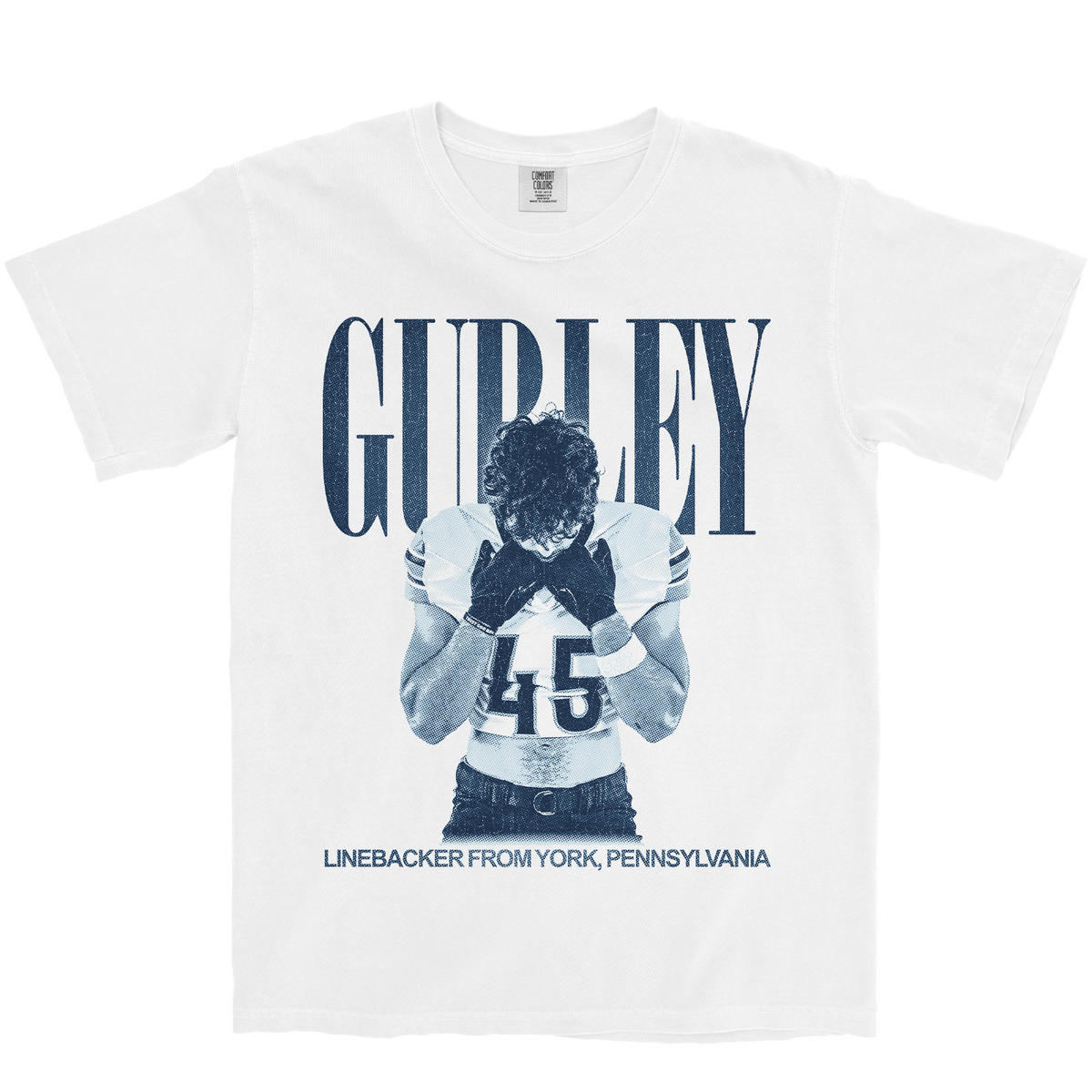 COLIN GURLEY VINTAGE WHITE TEE