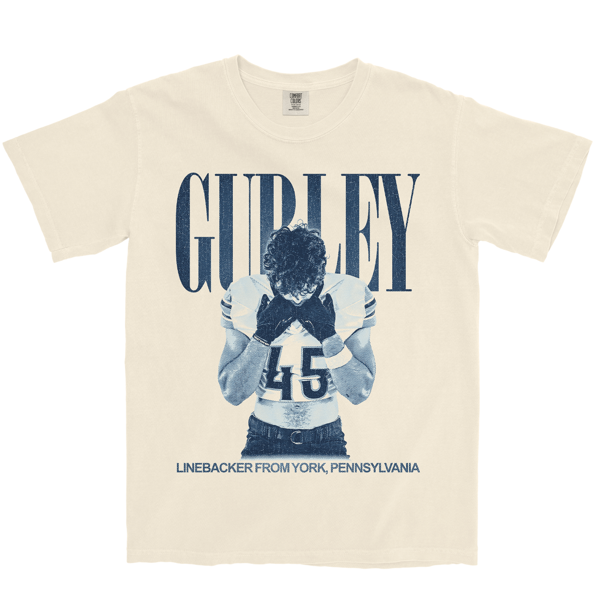 COLIN GURLEY VINTAGE IVORY TEE