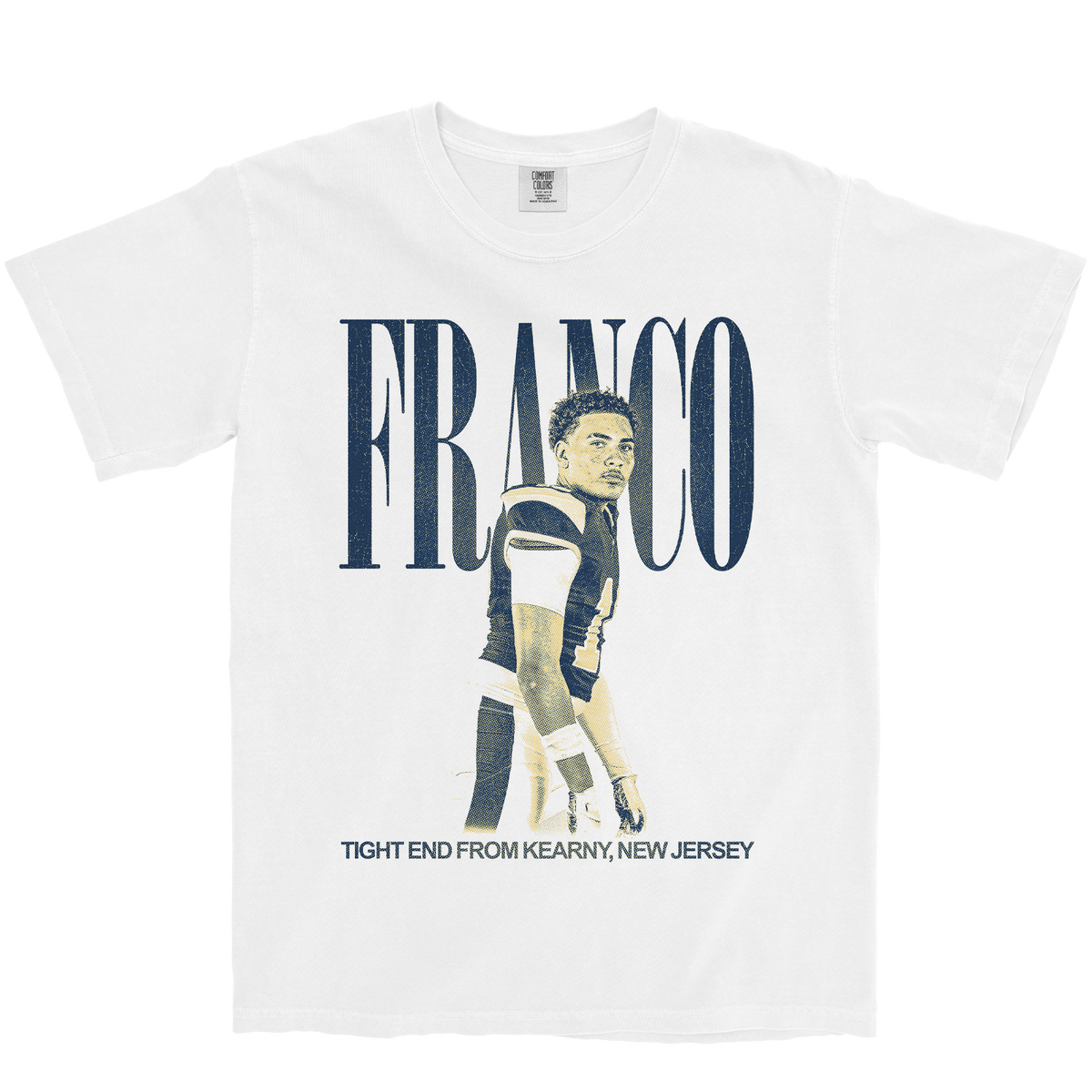 JULIAN FRANCO VINTAGE WHITE TEE