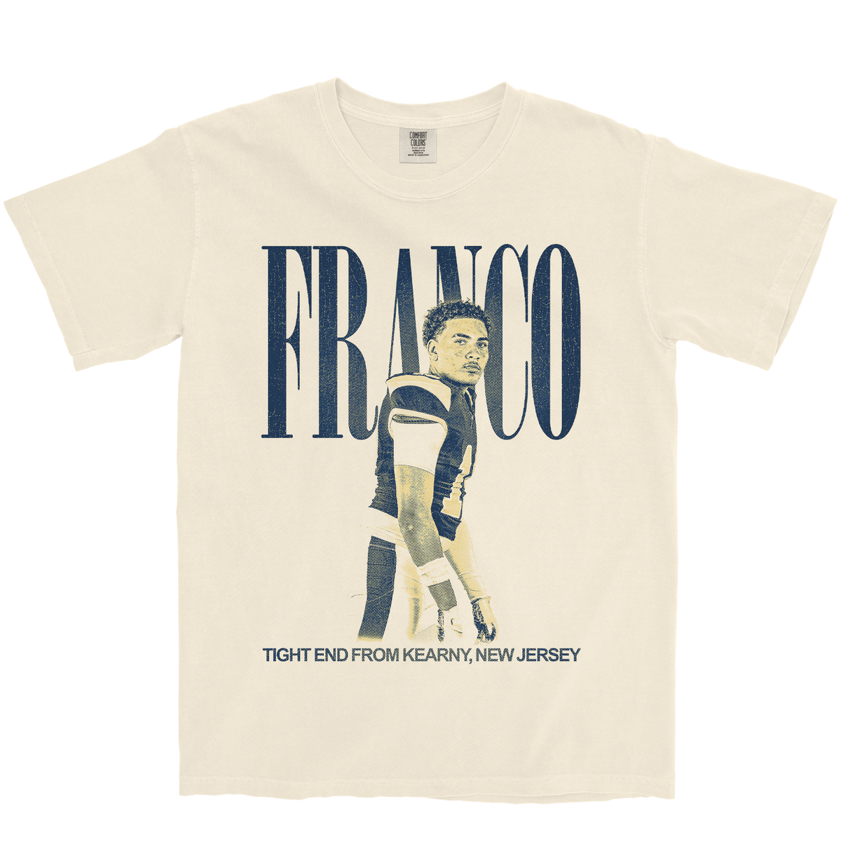 JULIAN FRANCO VINTAGE IVORY TEE