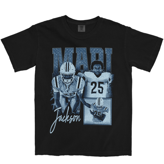 AMARI JACKSON GRAPHIC BLACK TEE
