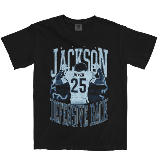AMARI JACKSON VINTAGE BLACK TEE