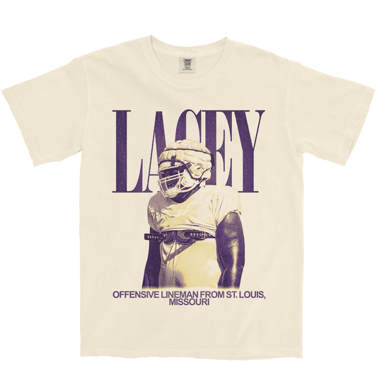 KERONN LACEY VINTAGE IVORY TEE