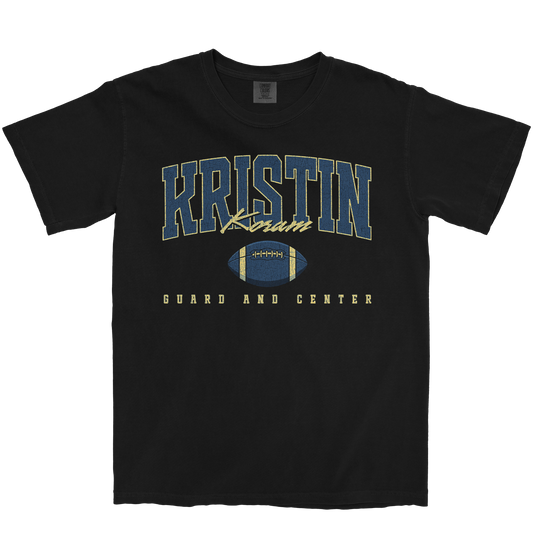 KRISTIN KORAM RETRO BLACK TEE