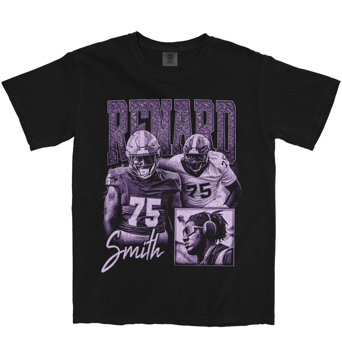 RENARD SMITH GRAPHIC BLACK TEE