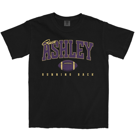 QUA ASHLEY RETRO BLACK TEE