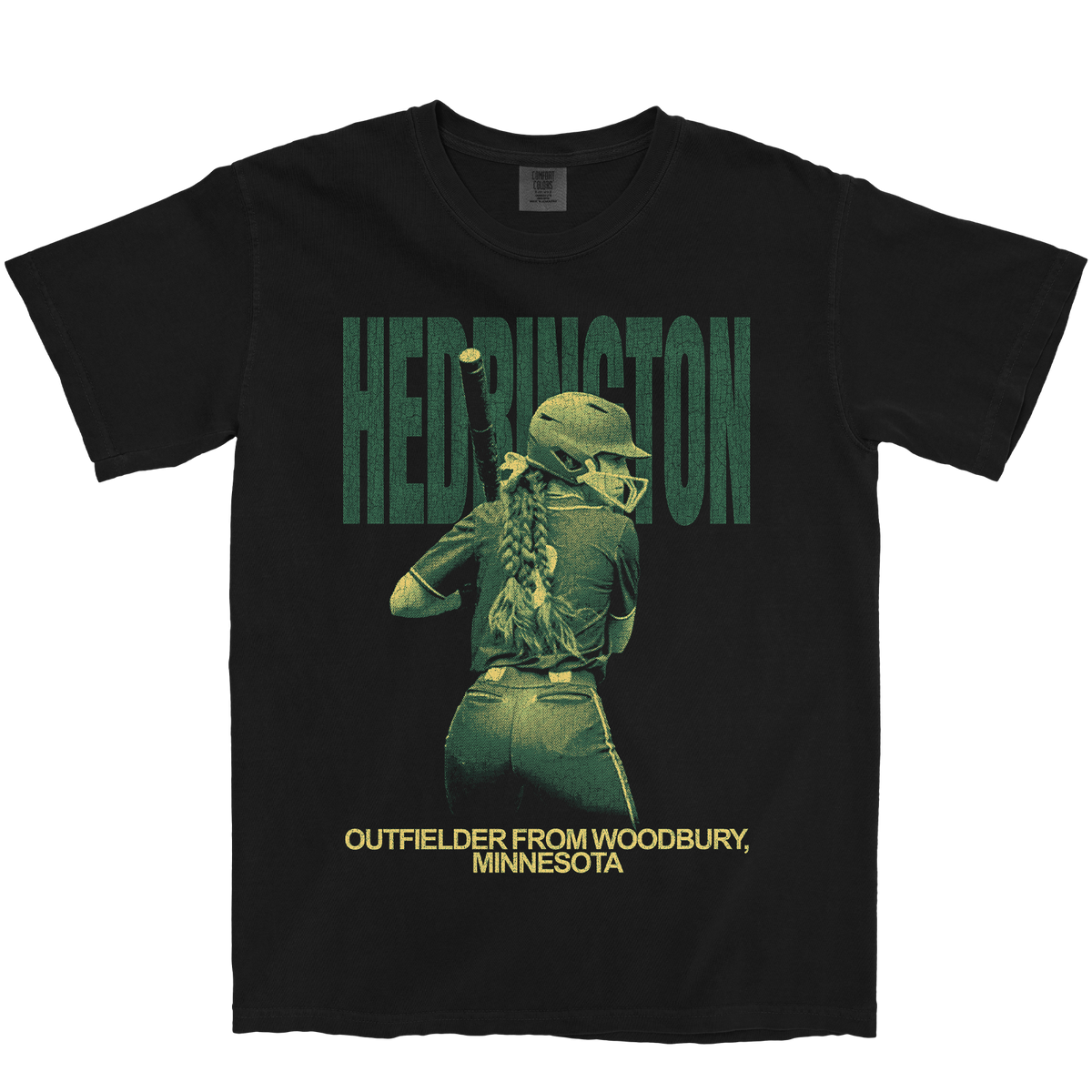 HAYLIE HEDRINGTON VINTAGE BLACK TEE