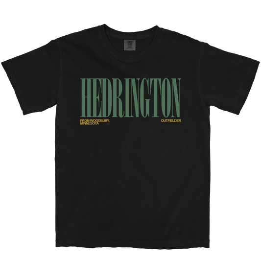HAYLIE HEDRINGTON RETRO BLACK TEE
