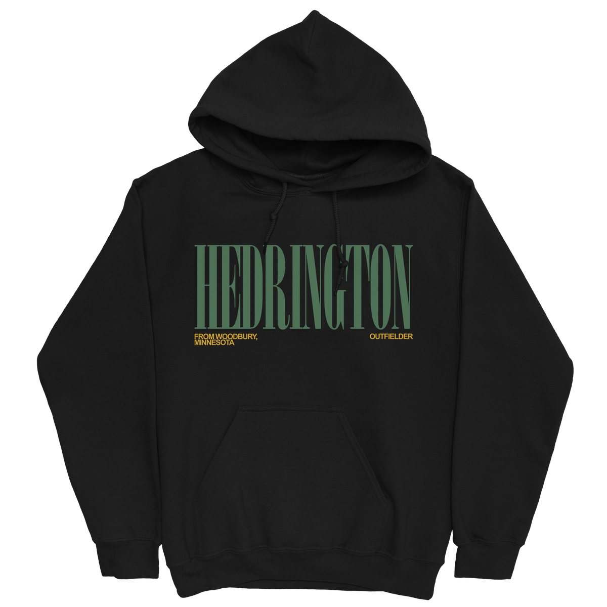 HAYLIE HEDRINGTON RETRO BLACK HOODIE