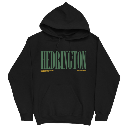 HAYLIE HEDRINGTON RETRO BLACK HOODIE