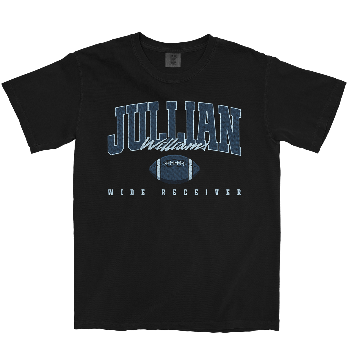 JULLIAN WILLIAMS RETRO BLACK TEE