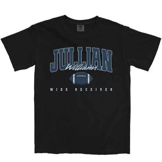 JULLIAN WILLIAMS RETRO BLACK TEE