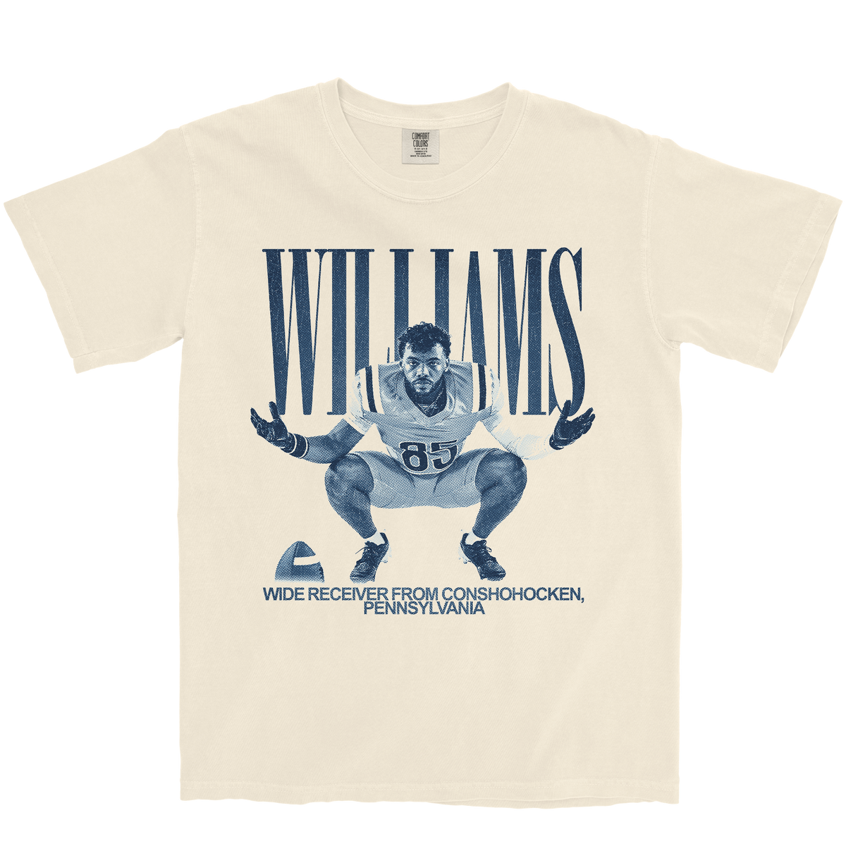 JULLIAN WILLIAMS VINTAGE IVORY TEE