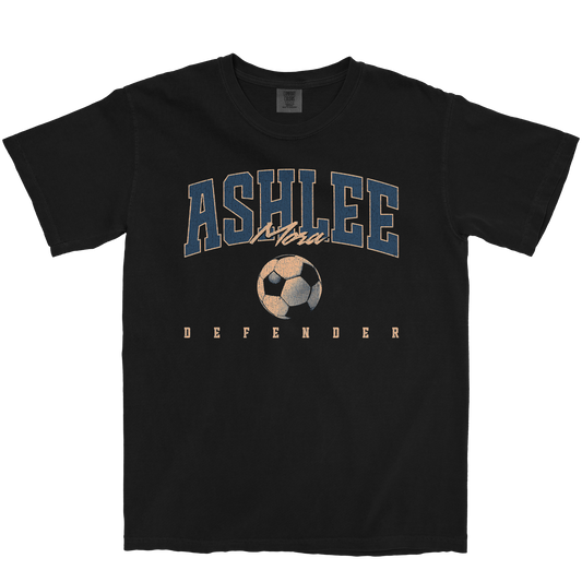 ASHLEE MORA RETRO BLACK TEE