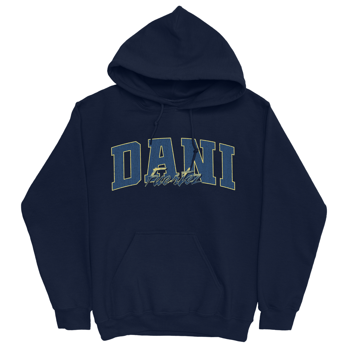 DANI FUERTEZ RETRO BLACK HOODIE