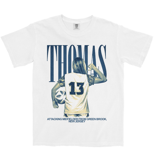 PAIGE THOMAS VINTAGE WHITE TEE