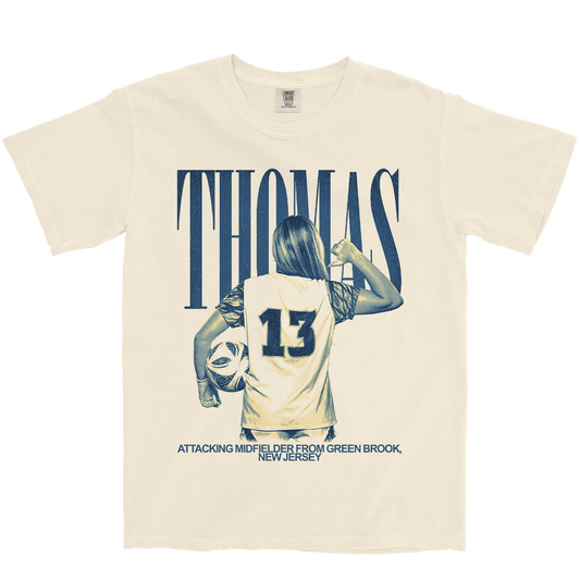 PAIGE THOMAS VINTAGE IVORY TEE