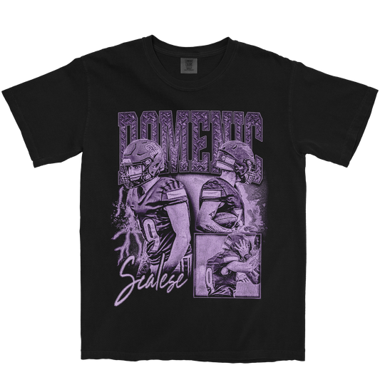 DOMENIC SCALESE GRAPHIC BLACK TEE