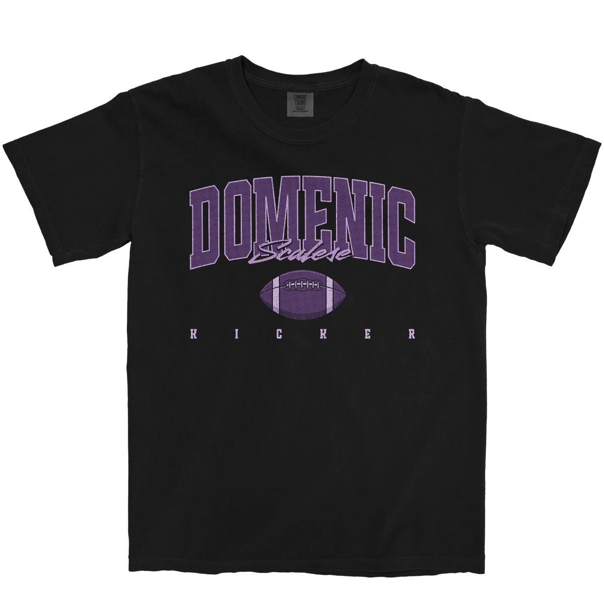 DOMENIC SCALESE RETRO BLACK TEE