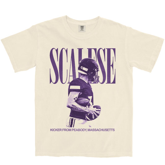 DOMENIC SCALESE VINTAGE IVORY TEE