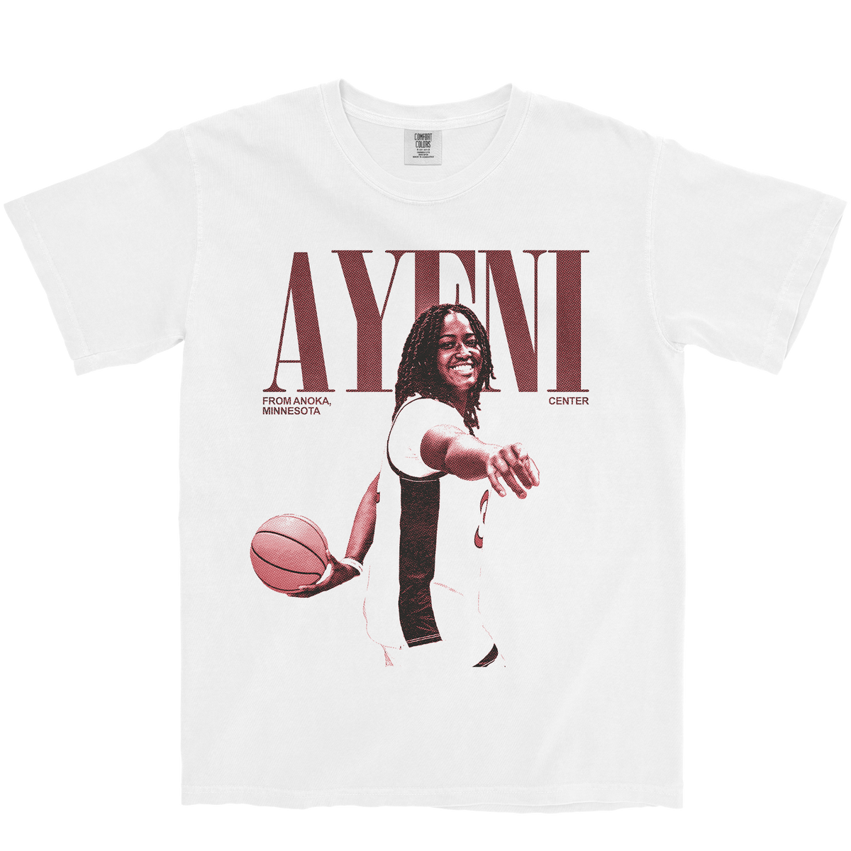 DEBORAH AYENI VINTAGE WHITE TEE