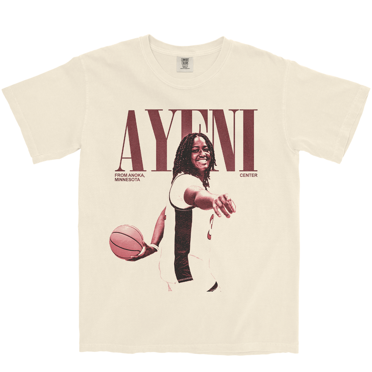 DEBORAH AYENI VINTAGE IVORY TEE
