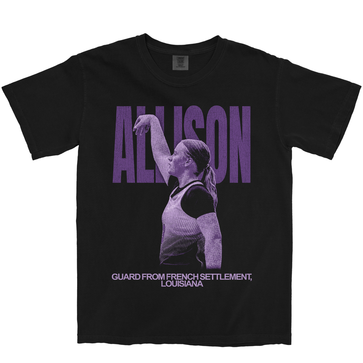 STELLA ALLISON VINTAGE BLACK TEE