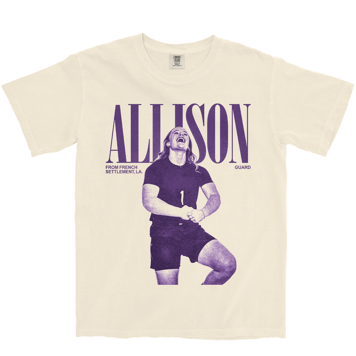 STELLA ALLISON VINTAGE IVORY TEE