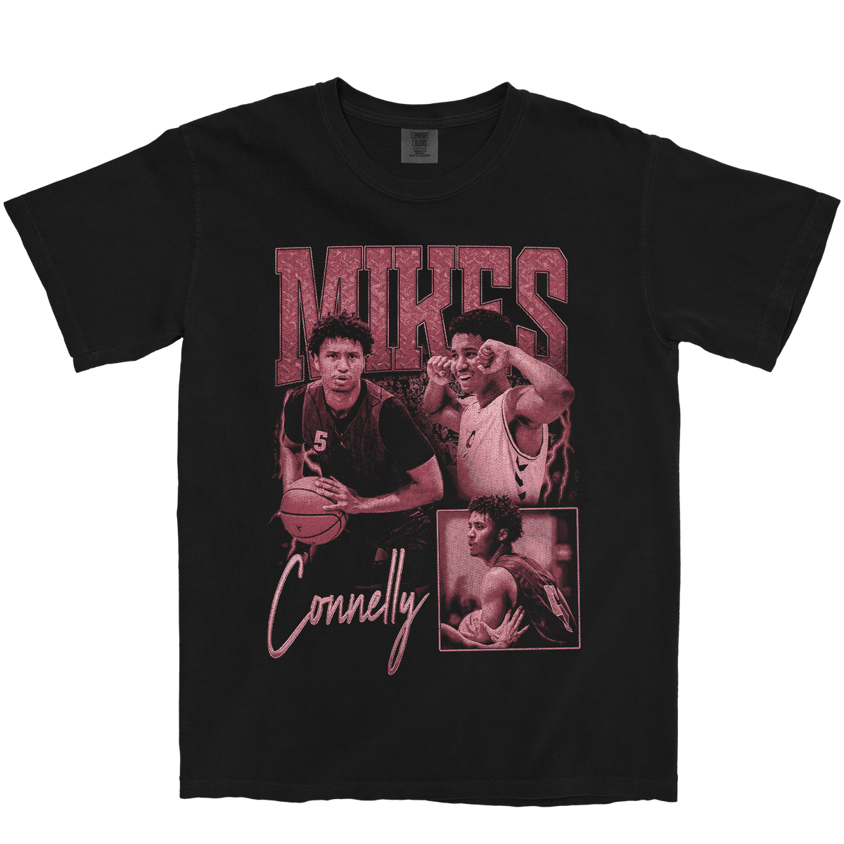 MIKES CONNELLY GRAPHIC BLACK TEE