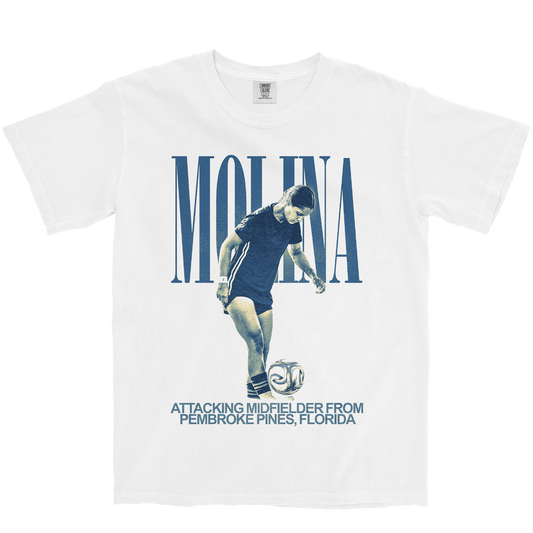 LEYLA MOLINA VINTAGE WHITE TEE