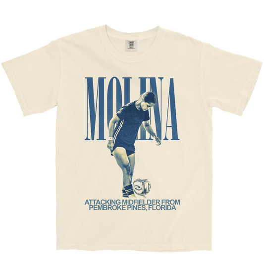 LEYLA MOLINA VINTAGE IVORY TEE