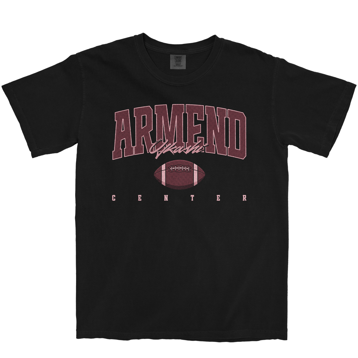 ARMEND UJKASHI RETRO BLACK TEE