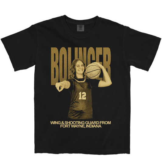 ALIVIA BOLINGER VINTAGE BLACK TEE