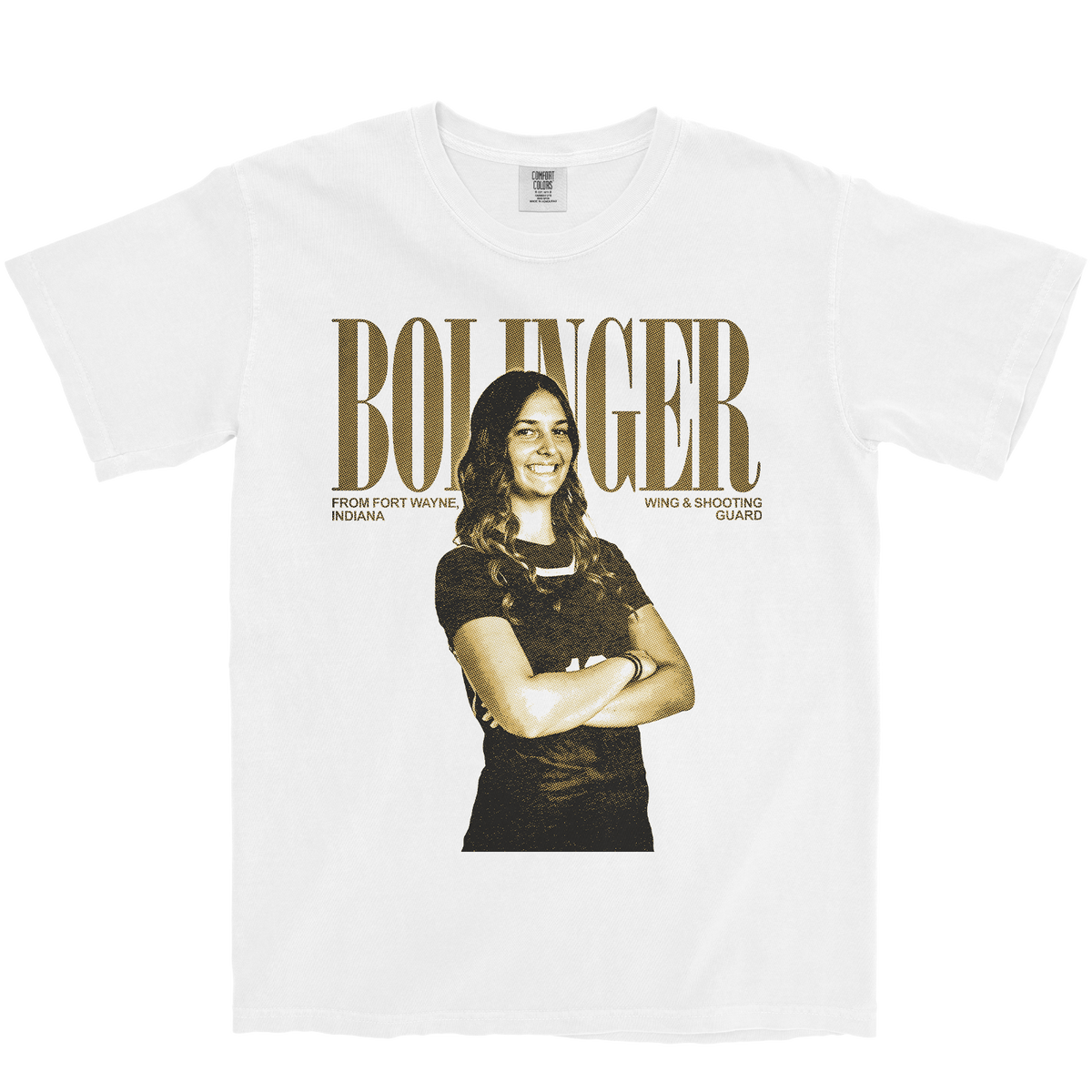 ALIVIA BOLINGER VINTAGE WHITE TEE