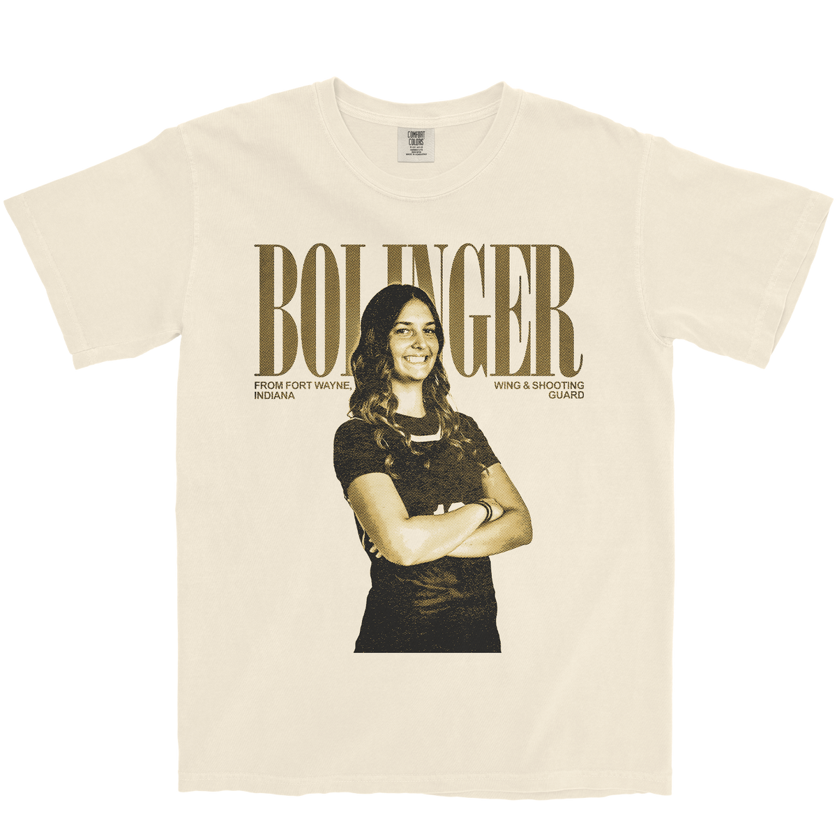 ALIVIA BOLINGER VINTAGE IVORY TEE
