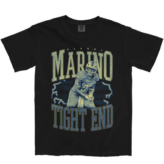 GIANNI MARINO VINTAGE BLACK TEE