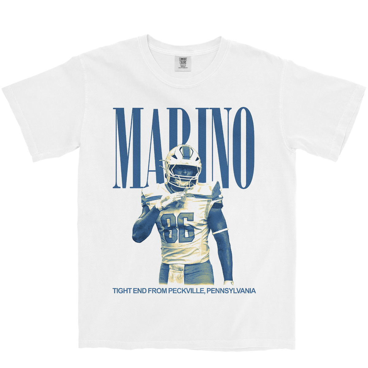 GIANNI MARINO VINTAGE WHITE TEE