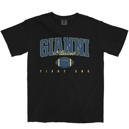 GIANNI MARINO RETRO BLACK TEE