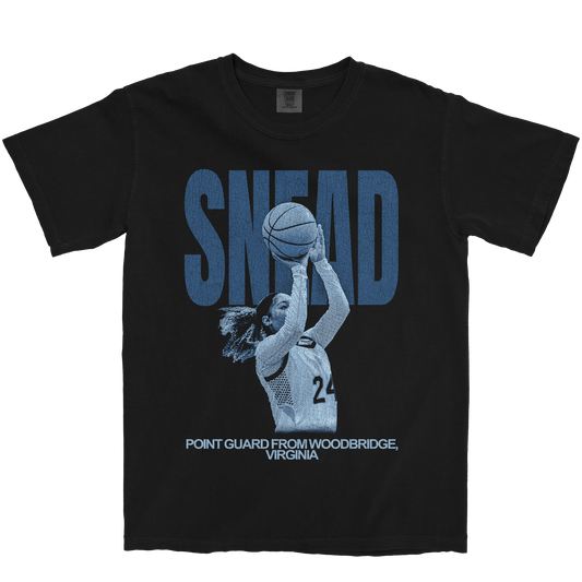 SAMIA SNEAD VINTAGE BLACK TEE