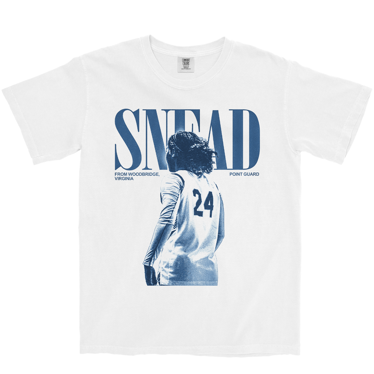 SAMIA SNEAD VINTAGE WHITE TEE