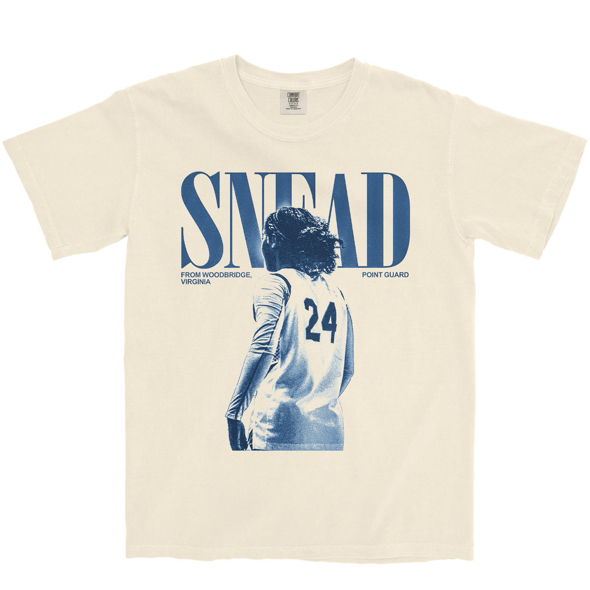 SAMIA SNEAD VINTAGE IVORY TEE