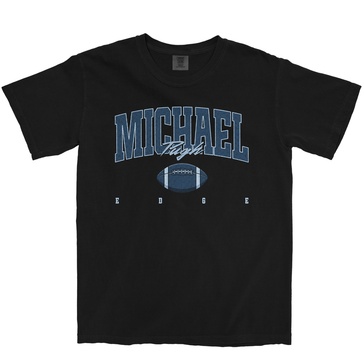 MICHAEL PUGH RETRO BLACK TEE