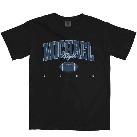 MICHAEL PUGH RETRO BLACK TEE