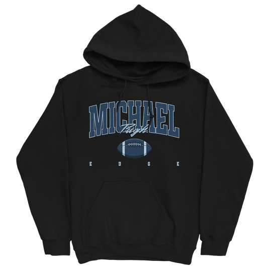 MICHAEL PUGH RETRO BLACK HOODIE