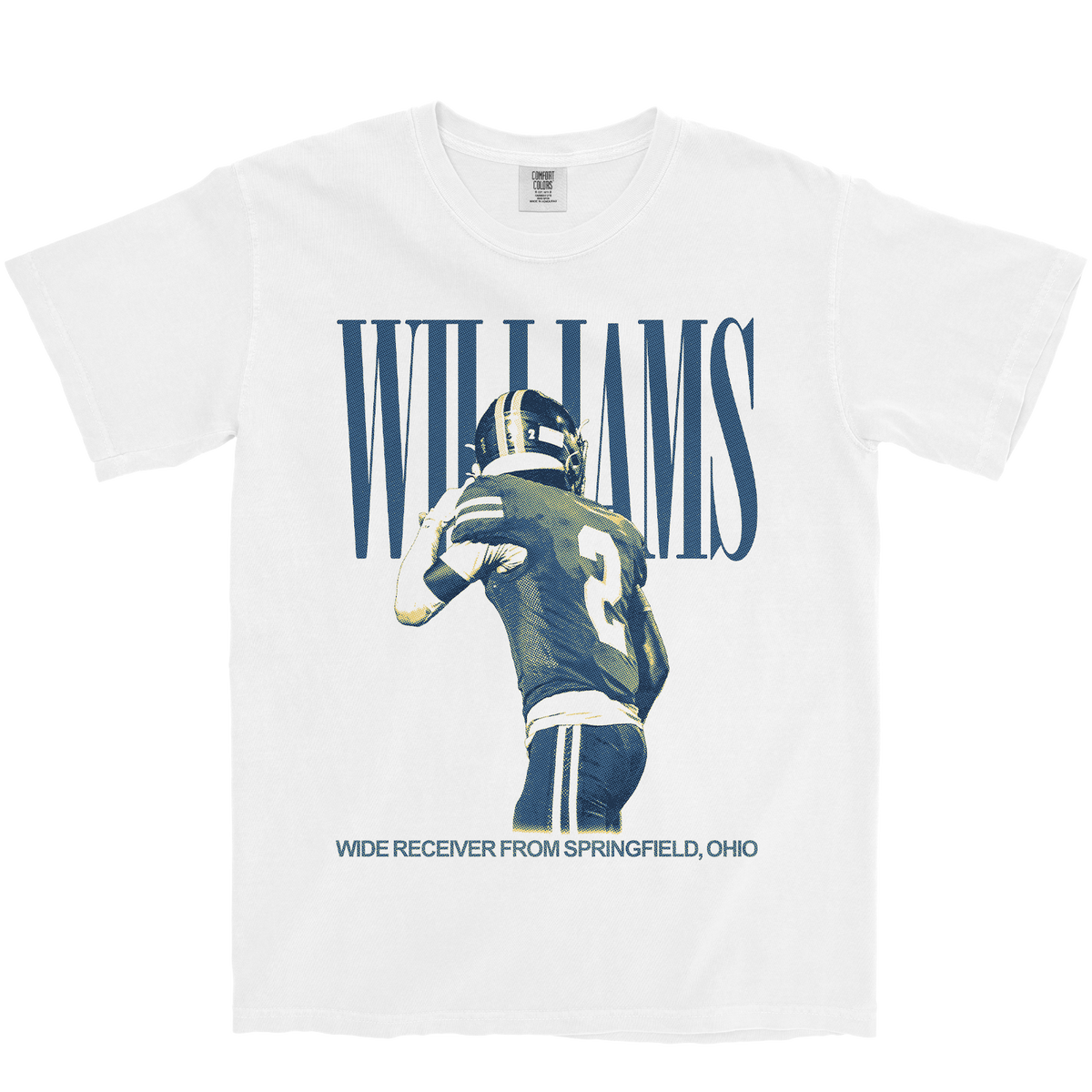 DEVEON WILLIAMS VINTAGE WHITE TEE