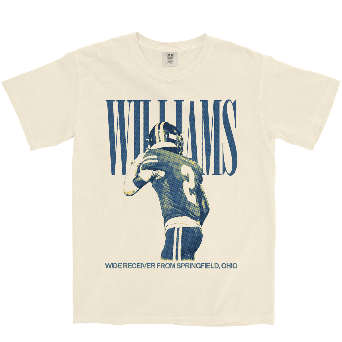 DEVEON WILLIAMS VINTAGE IVORY TEE
