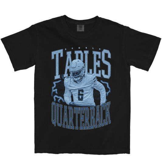 ROMELO TABLES VINTAGE BLACK TEE