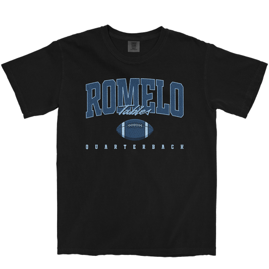 ROMELO TABLES RETRO BLACK TEE